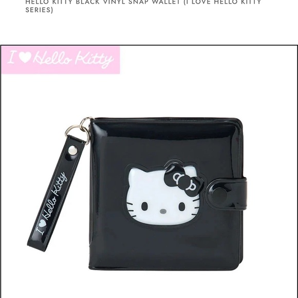 Hello Kitty Black Wallet - Picture 4 of 6